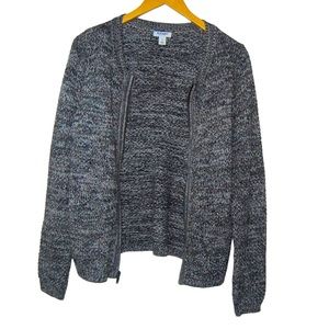 Old navy sparkly zipper sweater cardigan size Small